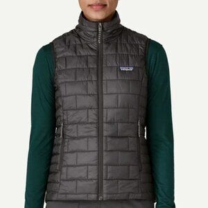 Patagonia Nano Puff Vest — Women’s Large, Black (Tag Removed)